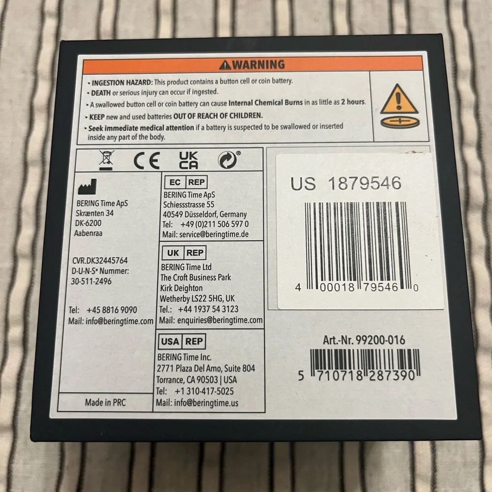 Bering two-toned ladies quartz watch - Picture 4 of 4